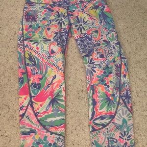 Lilly Pulitzer Luxletic Weekender leggings Small